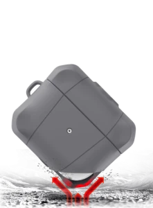 Itskins Spectrum Solid﻿﻿﻿ Series Antimicrobial Case For Airpods 3 ( 2021 ) - Grey-4894465903985