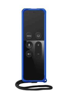 Itskins Spectrum Solid﻿﻿﻿ Series Case Antimicrobial For Apple Tv 4K Remote Control - Blue-4894465823252