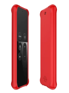 Itskins Spectrum Solid﻿﻿﻿ Series Case Antimicrobial For Apple Tv 4K Remote Control - Red-4894465466398
