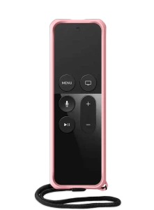 Itskins Spectrum Solid﻿﻿﻿ Series Case Antimicrobial For Apple Tv 4K Remote Control - Pink-4894465737658