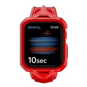 Itskins Spectrum Combo Watch Belt And Bumper Case Set For Apple Watch 40/41 Mm 2M Antishock - Red-4894465830328
