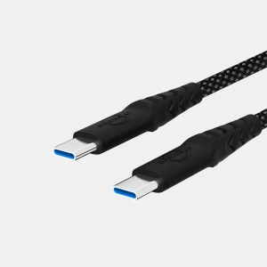 Itskins Hybrid Braided Cable 100W USB-C to USB-C 1.5M-Black -4894465013424