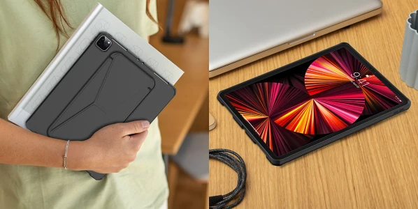 Itskins SPECTRUM STAND FOR  iPad Pro 11 ( 1st, 2nd, 3rd & 4th Gen. 2022 )- Black-4894465253790