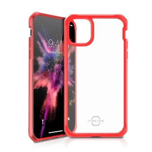 Itskins Hybrid Frost Mkii Case Anti Shock Up To 2 Mtr For iPhone 11 Pro (5.8) - Red-4894465490287