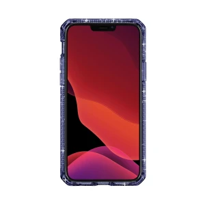 Itskins Hybrid Spark - Antimicrobial Case For iPhone 12 & 12 Pro -Deep Blue-4894465586348
