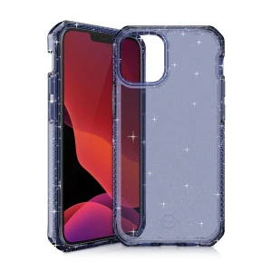 Itskins Hybrid Spark - Antimicrobial Case For iPhone 12 & 12 Pro -Deep Blue-4894465586348