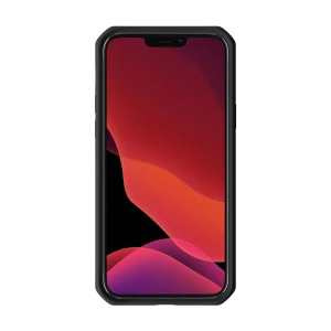 Itskins Hybrid Tek - Antimicrobial Case For iPhone 12 Pro Max -Black And Transparent-4894465012243