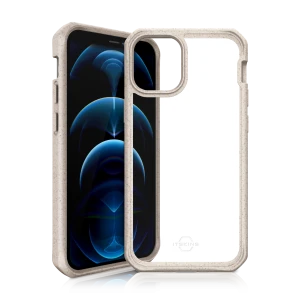 Itskins Feroniabio Pure Case For iPhone 12 Pro Max 2M Anti Shock - Natural And Transparent-4894465377601