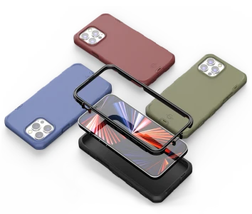 Itskins Supreme Solid - Antimicrobial Series Cover For iPhone 13 Pro (6.1) - Olive Green-4894465059002