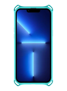 Itskins Hybrid Sling Series Cover For iPhone 13 Pro Max (6.7) - Light Blue And Transparent-4894465674373