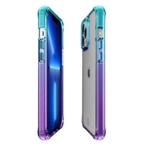 Itskins Supreme Prism Series Cover For iPhone 13 Pro Max (6.7) -Light Blue And Light Pink-4894465965259