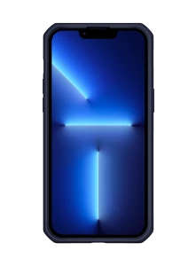 Itskins Hybrid Tek Case For iPhone 14 Pro - Deep Blue And Transparent-4894465628925