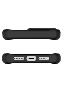 Itskins Hybrid Stand Case Compatible With Magsafe For Iphone 15 Pro - Black And Transparent-4894465764883