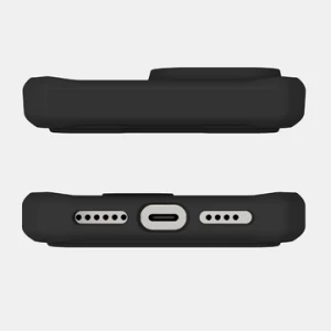 Itskins Hybrid Folio Case With Magsafe For iPhone 16 Pro Max ( 6.9 ) - Black With Recycle Leather-4894465327606