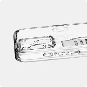 Itskins Avana Grip-It Series Case Compatible With Magsafe For iPhone 16 Pro Max ( 6.9 ) - Clear-4894465900205