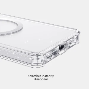 Itskins Samsung S26 Ultra Avana Starlight Silver Magsafe Case - Silver-4894465546458