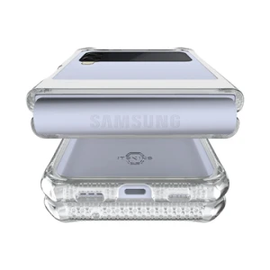 Itskins Hybrid Clear Case For Samsung Galaxy Z FliP 4 - Transparent-4894465593070