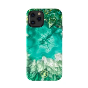 Kingxbar Jade Splash Case For iPhone 12 & 12 Pro - Green