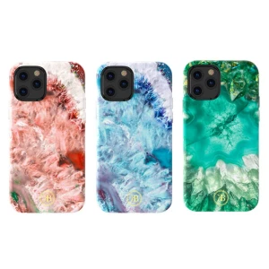Kingxbar Jade Splash Case For iPhone 12 & 12 Pro - Red