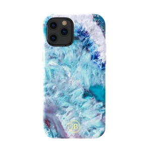Kingxbar Jade Splash Case For iPhone 12 Pro Max - Blue