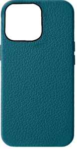 Melkco-Origin Paris Series Clemence Leather Regal Cover Case For iPhone 13 Pro - Lake Blue