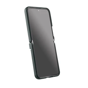 Melkco Origin Series PU Leather Regal Snap Pro Cover Case for Samsung Galaxy Flip 6 - Dark Green