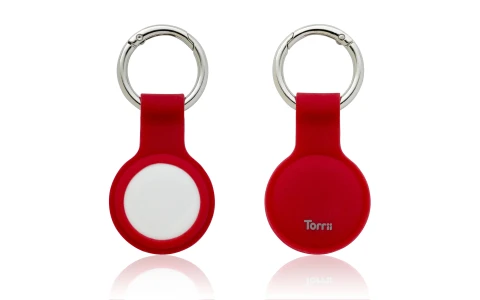 Torrii Bonjelly Silicone Key Ring For Apple Airtag - Red-4897078505201
